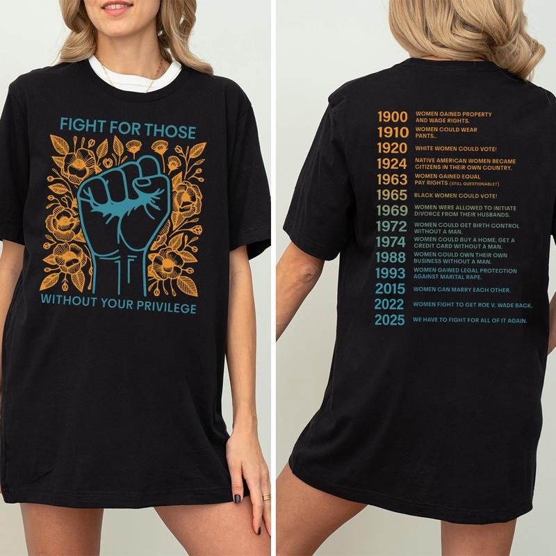 Fight Those Without Your Privilege Racial Equality - Adult & Kids T-Shirts, Sweatshirts & Hoodies apparel design preview 1