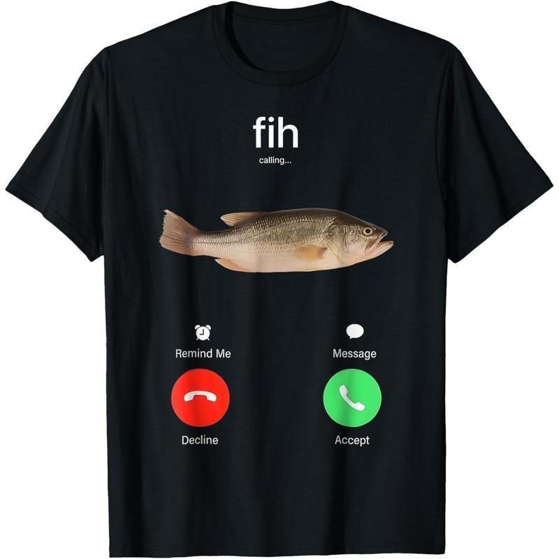Fih Calling Remind Me Message Decline Accept Phone - Adult & Kids T-Shirts, Sweatshirts & Hoodies apparel design preview 1