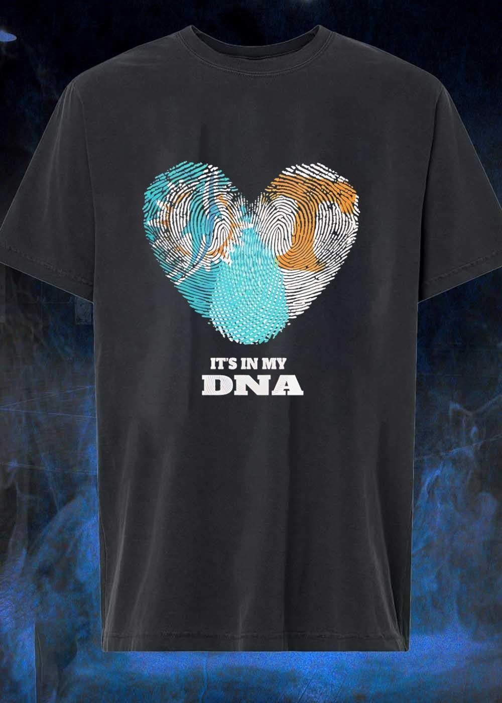 Fingerprint Heart Love It's in My DNA - Adult & Kids T-Shirts, Sweatshirts & Hoodies apparel design preview 1