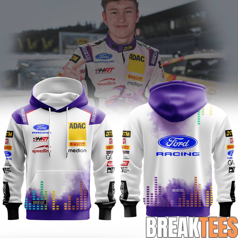 Finn Wiebelhaus HRT Ford Racing DTM 2026 - Adult & Kids T-Shirts, Sweatshirts & Hoodies apparel design preview 1