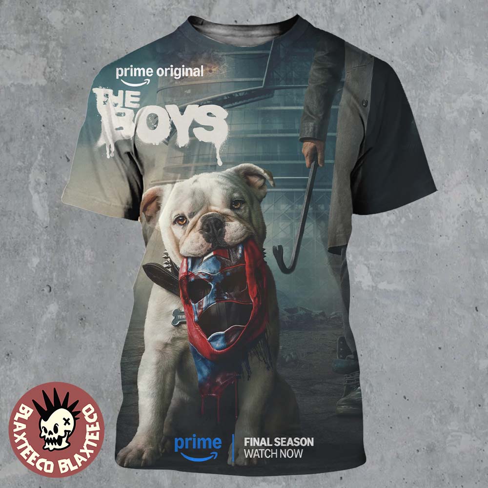 First Poster For Terror In The Boys Season 5 All Over - Adult & Kids T-Shirts, Sweatshirts & Hoodies apparel design preview 1