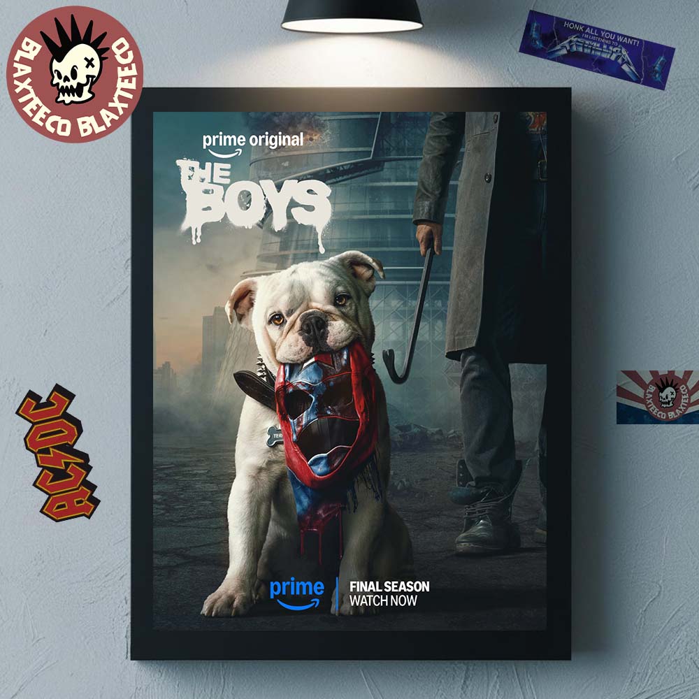 First Poster For Terror In The Boys Season 5 Home - Adult & Kids T-Shirts, Sweatshirts & Hoodies apparel design preview 1