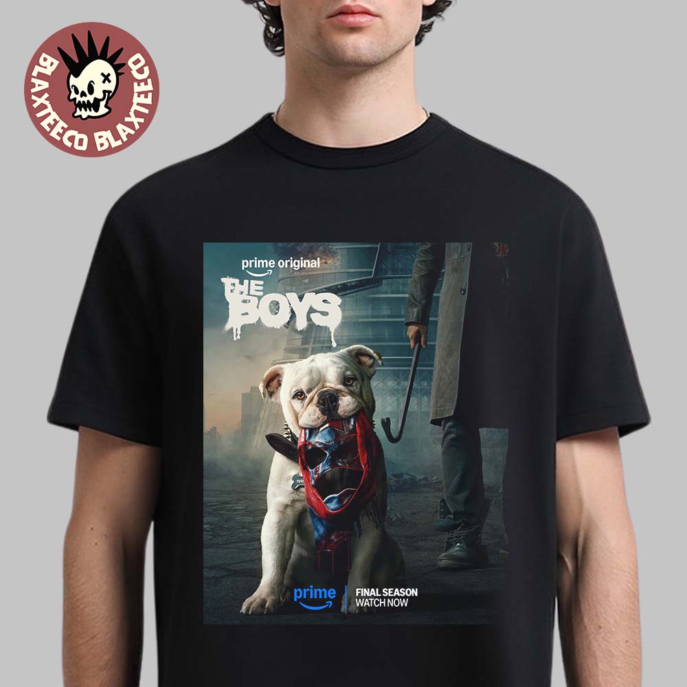 First Poster For Terror In The Boys Season 5 - Adult & Kids T-Shirts, Sweatshirts & Hoodies apparel design preview 1