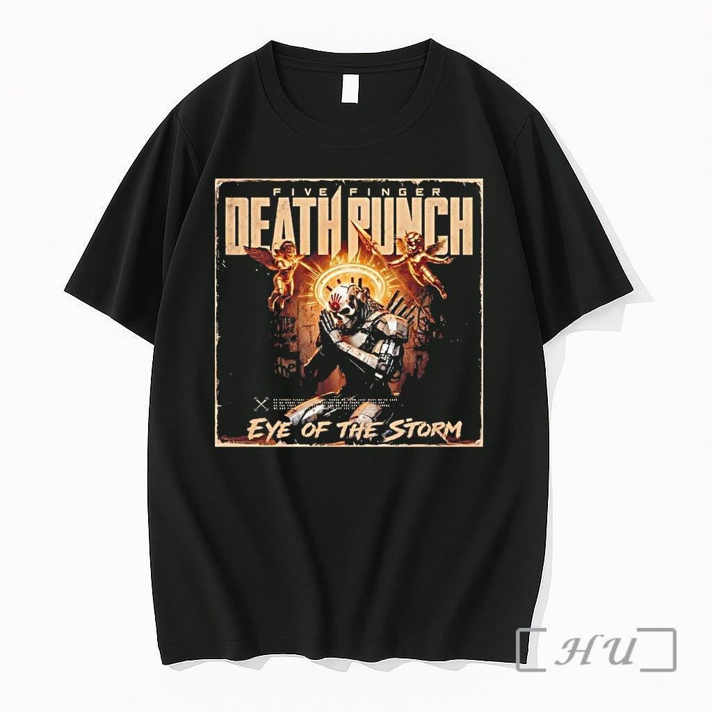 Five Finger Death Punch Eye Of The Storm Sweater Jpg - Adult & Kids T-Shirts, Sweatshirts & Hoodies apparel design preview 1