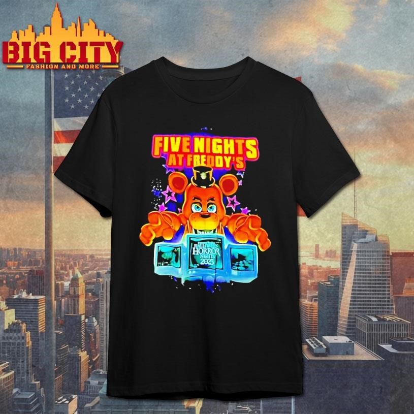 Five Nights At Freddy S Halloween Horror 2025 Video - Adult & Kids T-Shirts, Sweatshirts & Hoodies apparel design preview 1