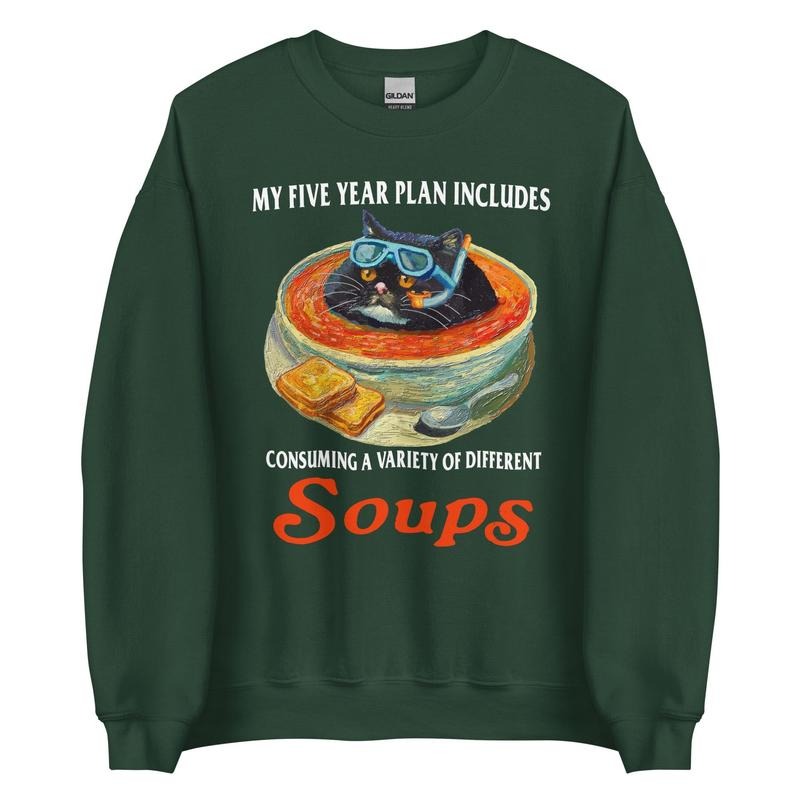 Five Year Plan - Adult & Kids T-Shirts, Sweatshirts & Hoodies apparel design preview 1