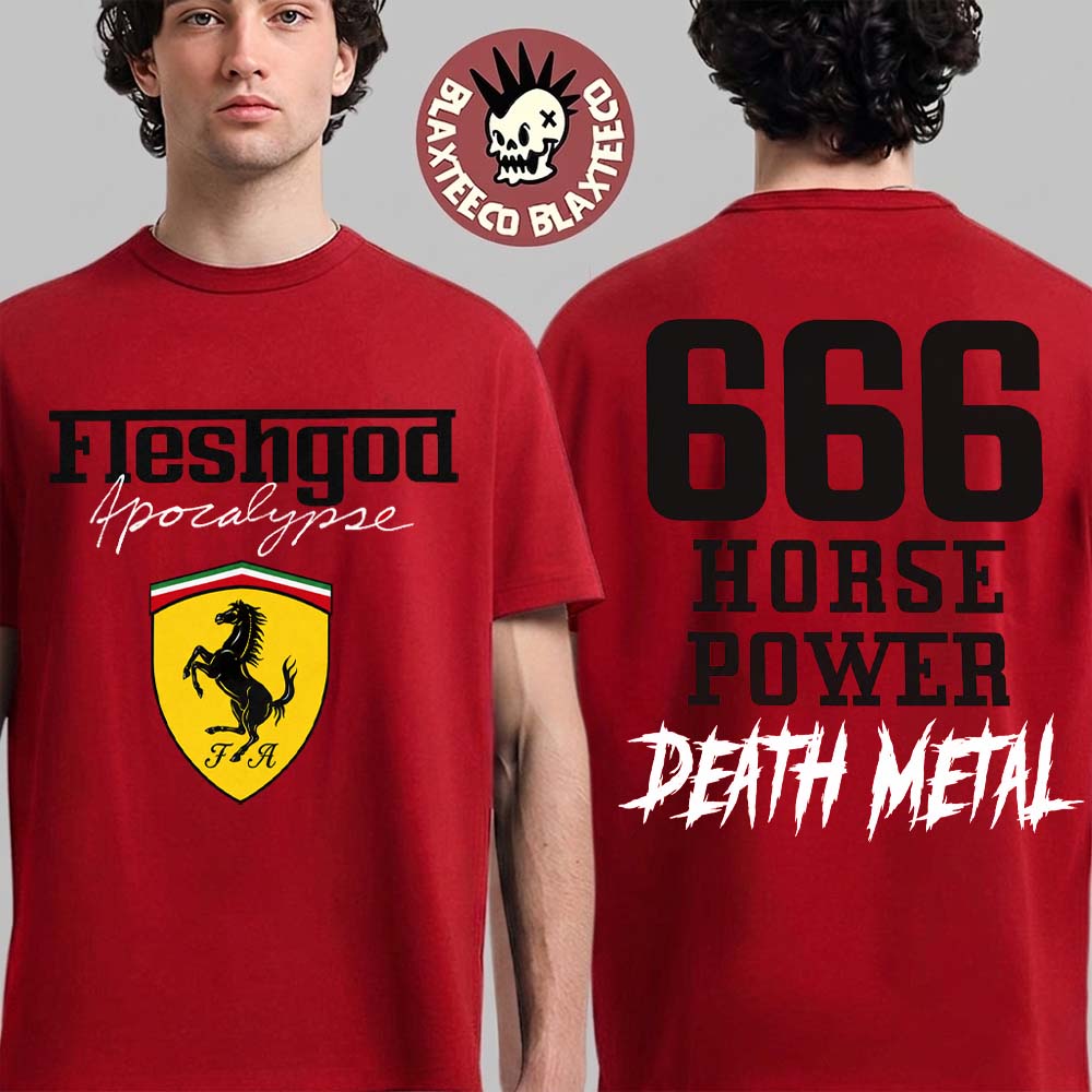 Fleshgod Apocalypse 2026 North America Tour Merch 666 - Adult & Kids T-Shirts, Sweatshirts & Hoodies apparel design preview 1