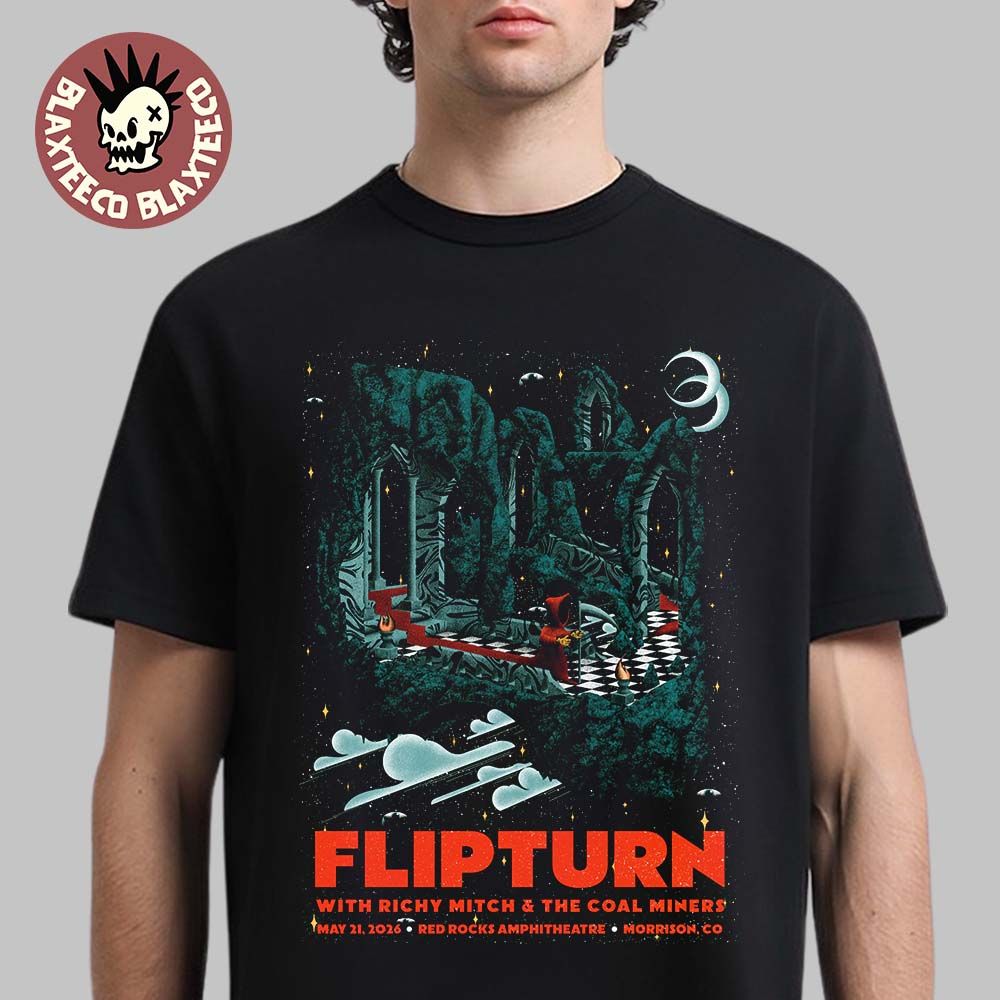 Flipturn Morrison Colorado 2026 Event Poster At Red - Adult & Kids T-Shirts, Sweatshirts & Hoodies apparel design preview 1