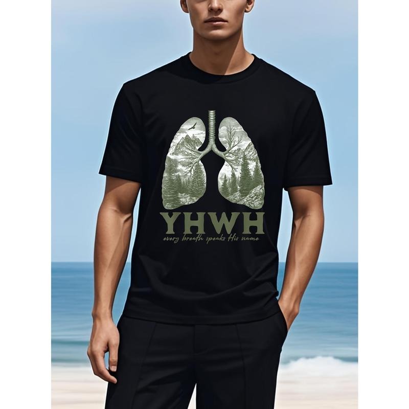 Floral Lung Christian Our Very Breath Speaks His Name - Adult & Kids T-Shirts, Sweatshirts & Hoodies apparel design preview 1