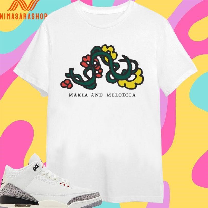 Floral Makia And Melodica - Adult & Kids T-Shirts, Sweatshirts & Hoodies apparel design preview 1
