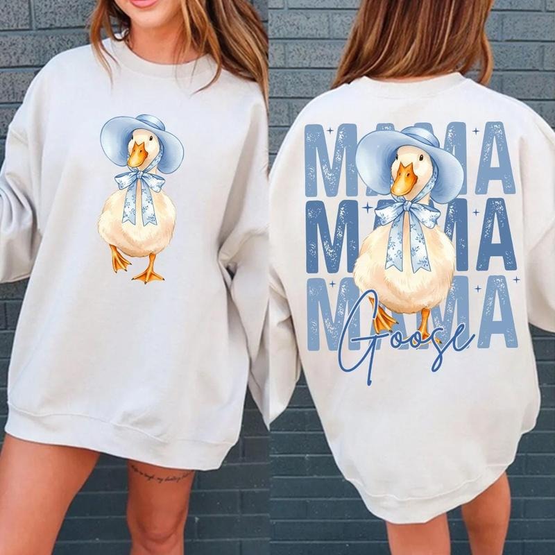 Floral Mama Preppy Retro Flower Mom Aunt Nana Mimi - Adult & Kids T-Shirts, Sweatshirts & Hoodies apparel design preview 1