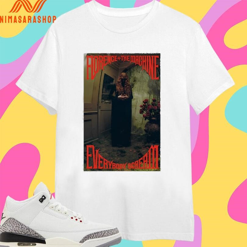 Florence And The Machine Faceless Everybody Scream - Adult & Kids T-Shirts, Sweatshirts & Hoodies apparel design preview 1