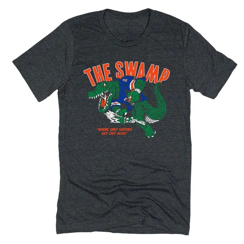 Florida Gators Swamp Retro Trending Vintage Advanced - Adult & Kids T-Shirts, Sweatshirts & Hoodies apparel design preview 1