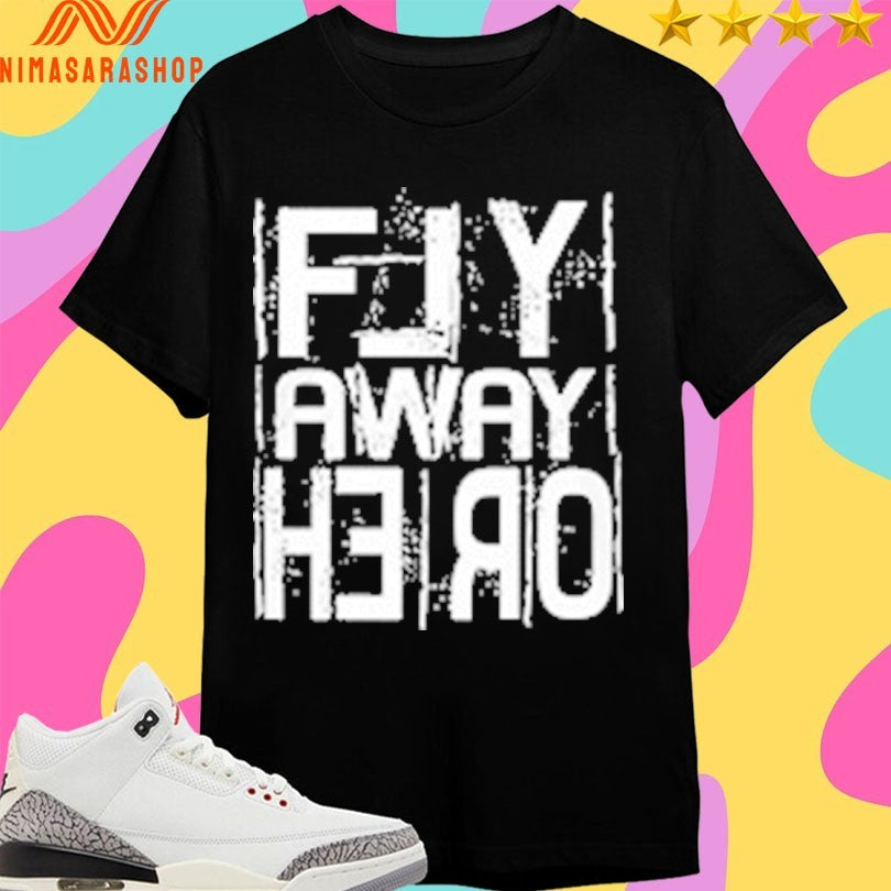 Fly Away Hero Logo - Adult & Kids T-Shirts, Sweatshirts & Hoodies apparel design preview 1