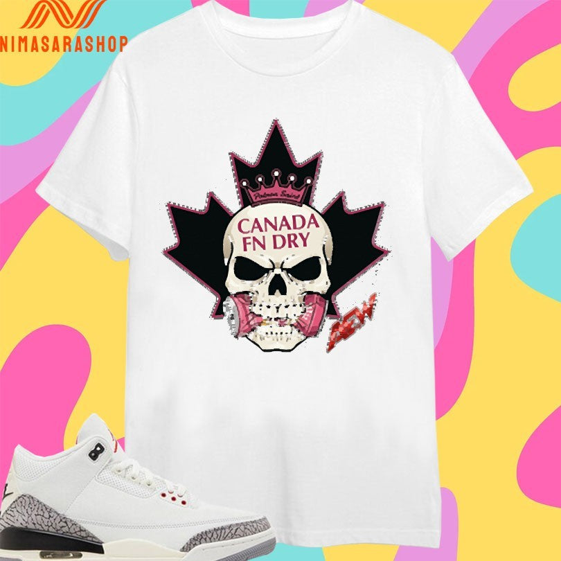Fn Wrestling Canada F’n Dry Skull - Adult & Kids T-Shirts, Sweatshirts & Hoodies apparel design preview 1
