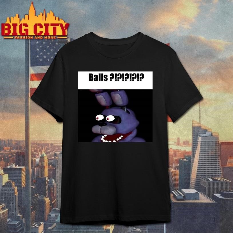 Fnaf Bonnie Balls Funny - Adult & Kids T-Shirts, Sweatshirts & Hoodies apparel design preview 1