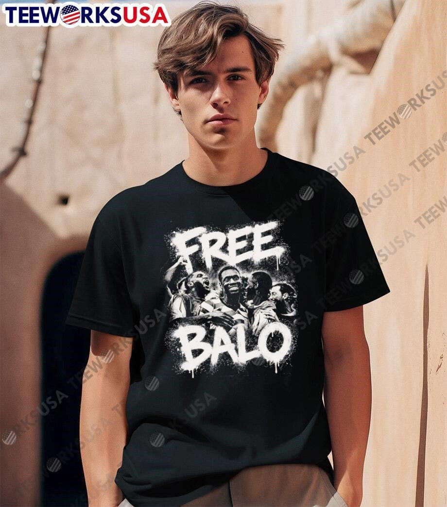Folarin Balogun Celebrates Free Balo USA Soccer - Adult & Kids T-Shirts, Sweatshirts & Hoodies apparel design preview 1