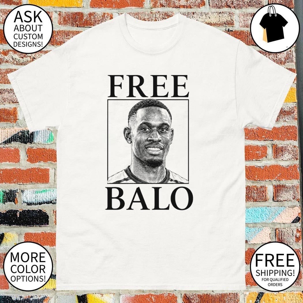 Folarin Balogun Free Balo graphic red card WC 2026 - Adult & Kids T-Shirts, Sweatshirts & Hoodies apparel design preview 1
