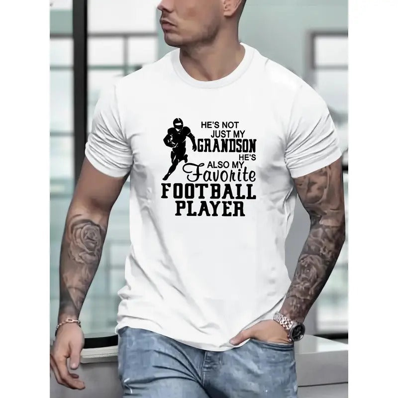Football Player Print Versatile Casual Printed Short - Adult & Kids T-Shirts, Sweatshirts & Hoodies apparel design preview 1