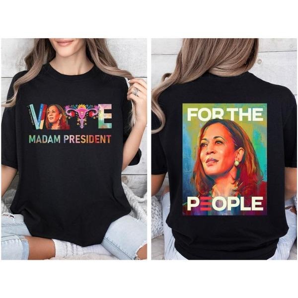 People 2024 Election President Kamala Right Vote Like - Adult & Kids T-Shirts, Sweatshirts & Hoodies apparel design preview 1