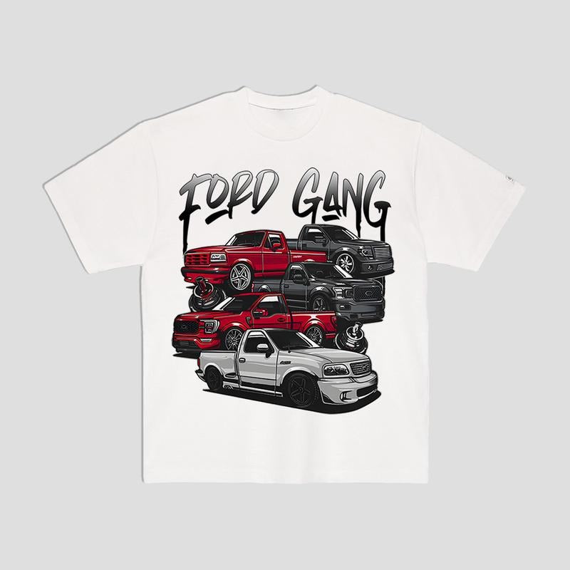 Ford Gang 1 Sided - Adult & Kids T-Shirts, Sweatshirts & Hoodies apparel design preview 1