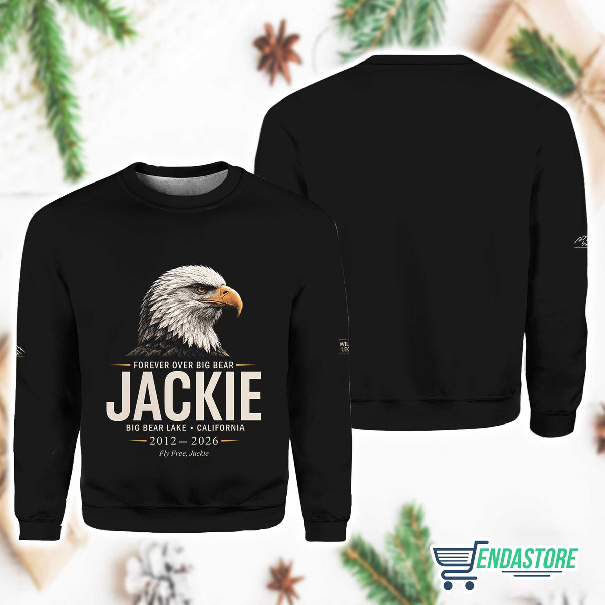 Forever Over Big Bear Fly Free Jackie Big Bear Lake California Sweatshirt 3D Sweater - Gift Idea product image