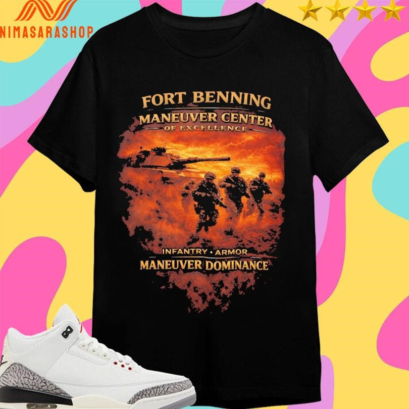 Fort Benning Maneuver Center Of Excellence Infantry - Adult & Kids T-Shirts, Sweatshirts & Hoodies apparel design preview 1