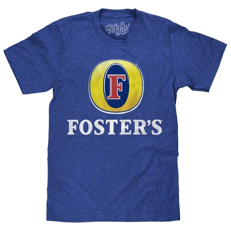 Foster'S Logo Blue - Adult & Kids T-Shirts, Sweatshirts & Hoodies apparel design preview 1