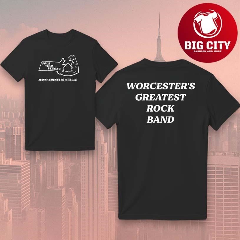 Four Year Strong Mass Show Two Sided - Adult & Kids T-Shirts, Sweatshirts & Hoodies apparel design preview 1