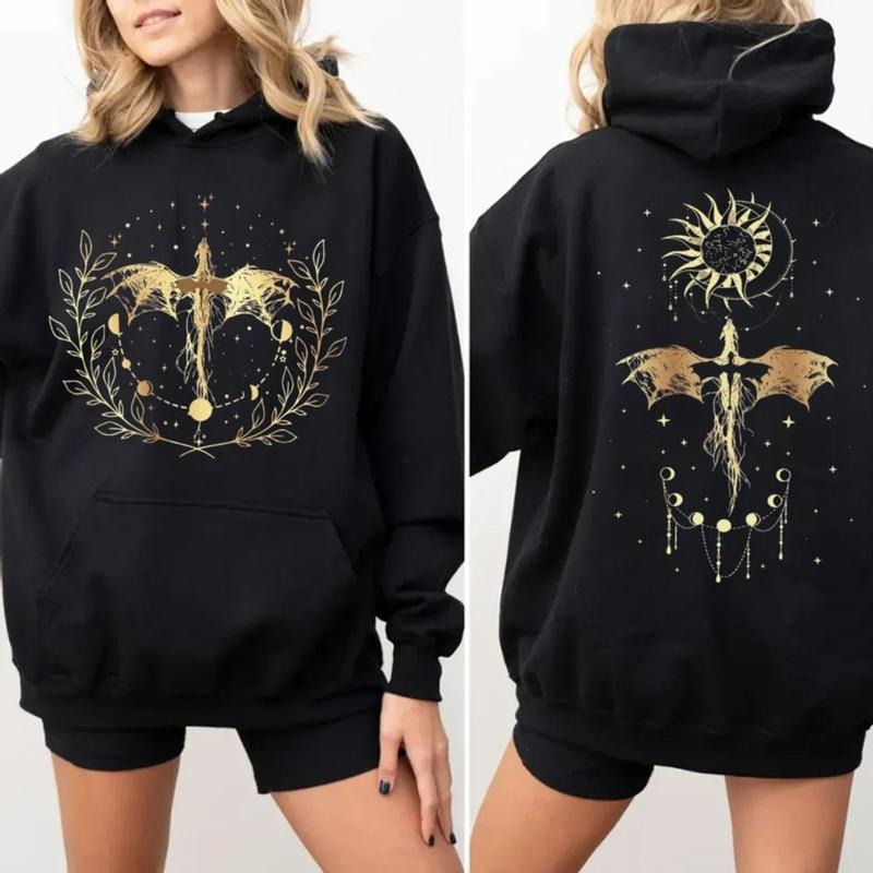 Fourth Wing Dragon Rider 2 Sided Riders Quadrant - Adult & Kids T-Shirts, Sweatshirts & Hoodies apparel design preview 1