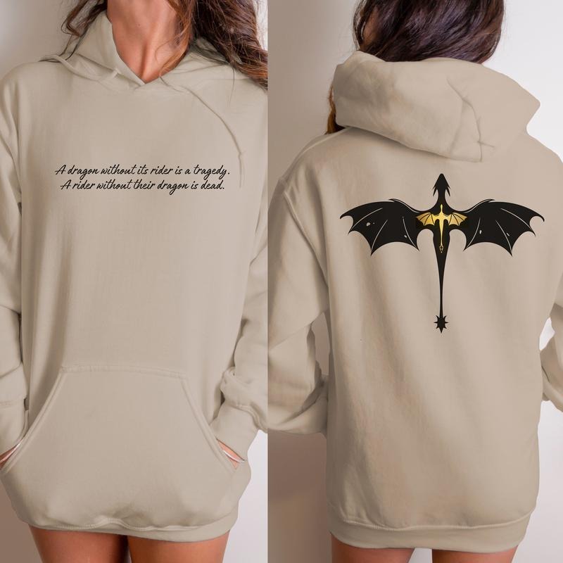 Fourth Wing Violets Relic Tattoo Heavy Blend Hooded - Adult & Kids T-Shirts, Sweatshirts & Hoodies apparel design preview 1