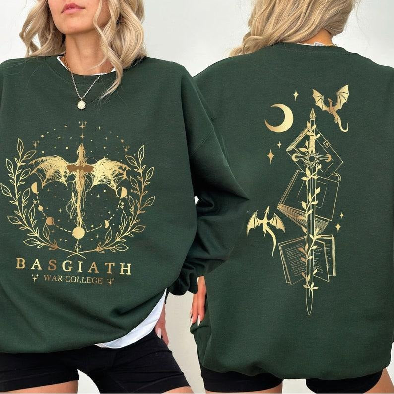 Fourth Wing Basgiath War College Dragon Rider Rebecca - Adult & Kids T-Shirts, Sweatshirts & Hoodies apparel design preview 1