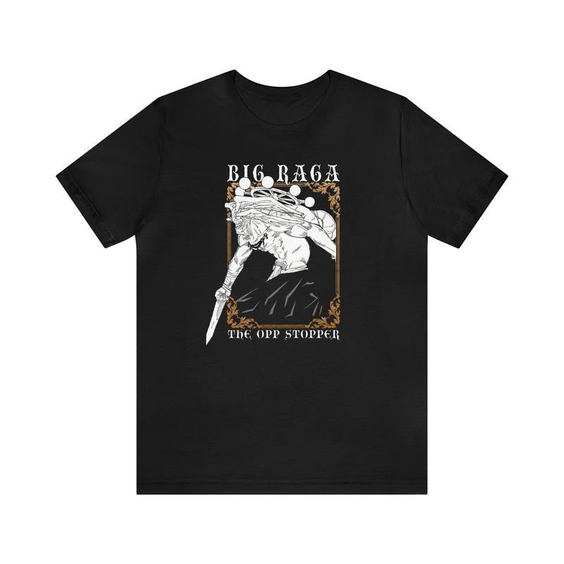 Framed Big Raga Anime - Adult & Kids T-Shirts, Sweatshirts & Hoodies apparel design preview 1