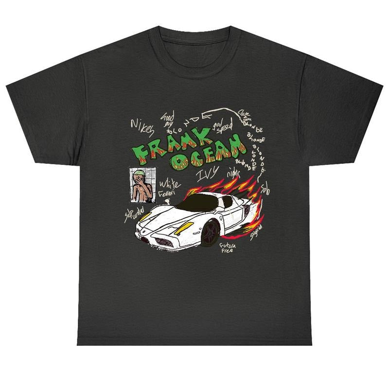 Frank Ocean BLOND ART Short Sleeve Classic Cotton - Adult & Kids T-Shirts, Sweatshirts & Hoodies apparel design preview 1