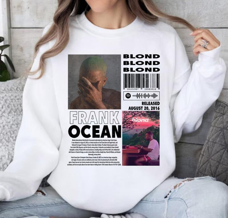 Frank Ocean Blond - Adult & Kids T-Shirts, Sweatshirts & Hoodies apparel design preview 1