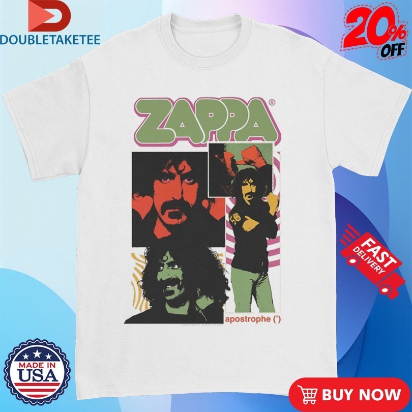 Frank Zappa Apostrophe Collage - Adult & Kids T-Shirts, Sweatshirts & Hoodies apparel design preview 1