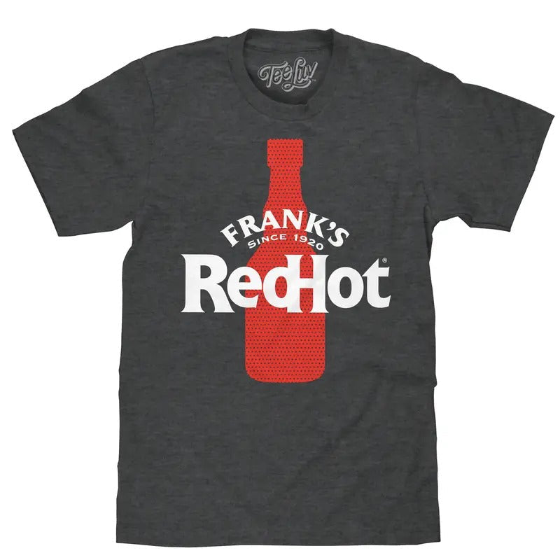 Frank'S Red Hot Charcoal Gray - Adult & Kids T-Shirts, Sweatshirts & Hoodies apparel design preview 1