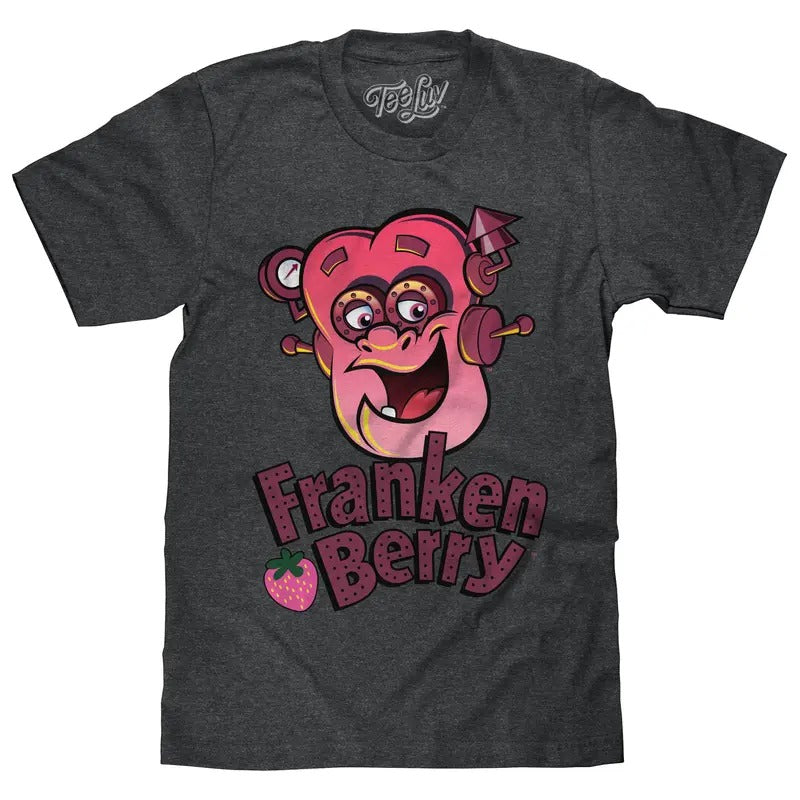 Franken Berry Charcoal Gray - Adult & Kids T-Shirts, Sweatshirts & Hoodies apparel design preview 1