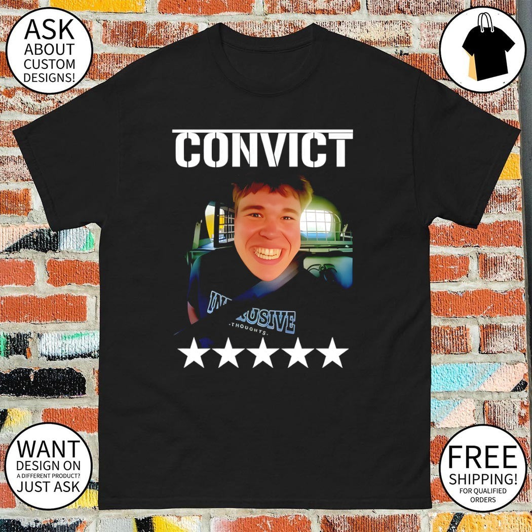 Fred Beyer Convict 2026 - Adult & Kids T-Shirts, Sweatshirts & Hoodies apparel design preview 1