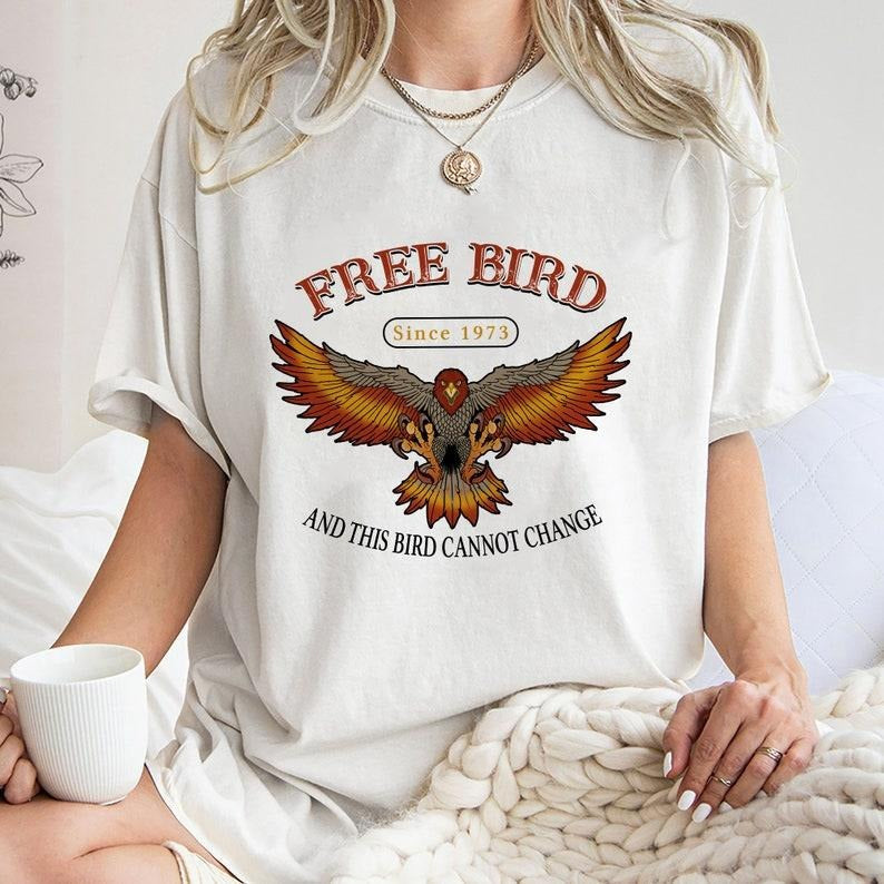 Free Bird Trending Funny Watcher Rock Band - Adult & Kids T-Shirts, Sweatshirts & Hoodies apparel design preview 1