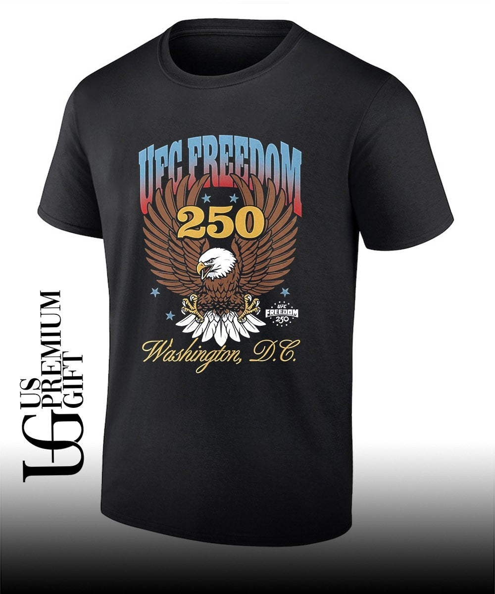 Freedom 250 Washington DC Distressed Eagle Patriotic - Adult & Kids T-Shirts, Sweatshirts & Hoodies apparel design preview 1