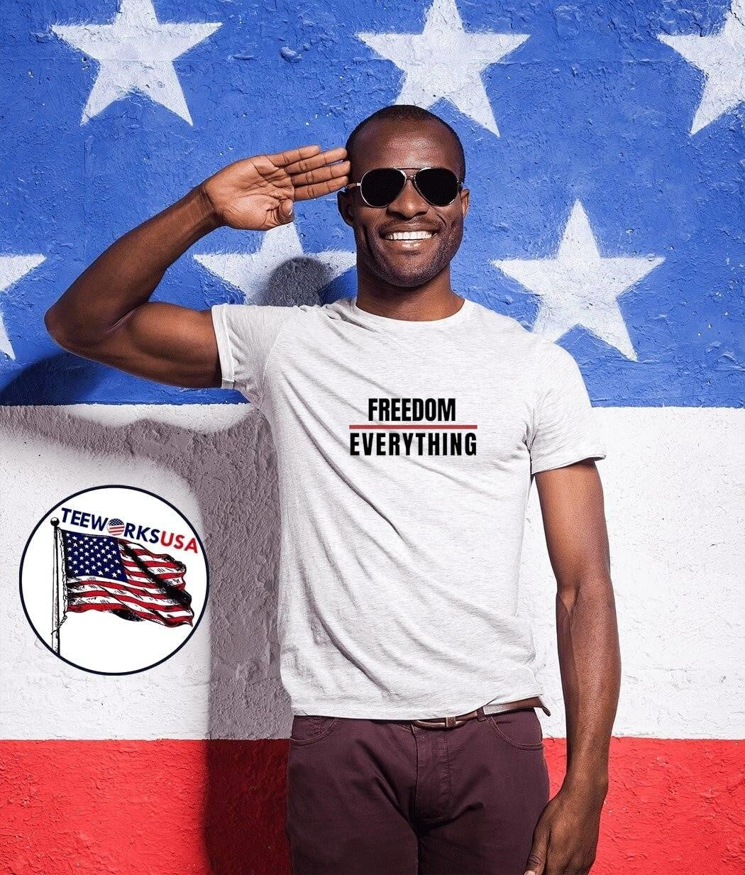 Freedom for Everything - Adult & Kids T-Shirts, Sweatshirts & Hoodies apparel design preview 1