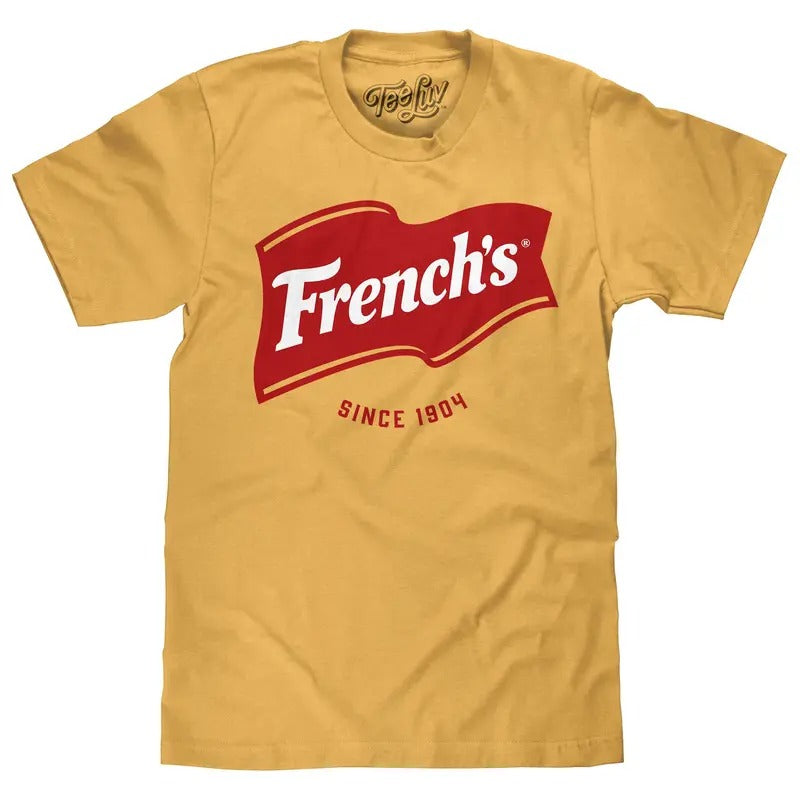 French'S Mustard Since 1904 Yellow - Adult & Kids T-Shirts, Sweatshirts & Hoodies apparel design preview 1