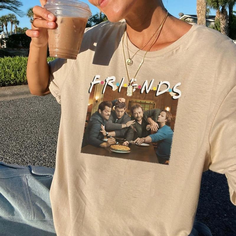 Friends Supernaturxl - Adult & Kids T-Shirts, Sweatshirts & Hoodies apparel design preview 1