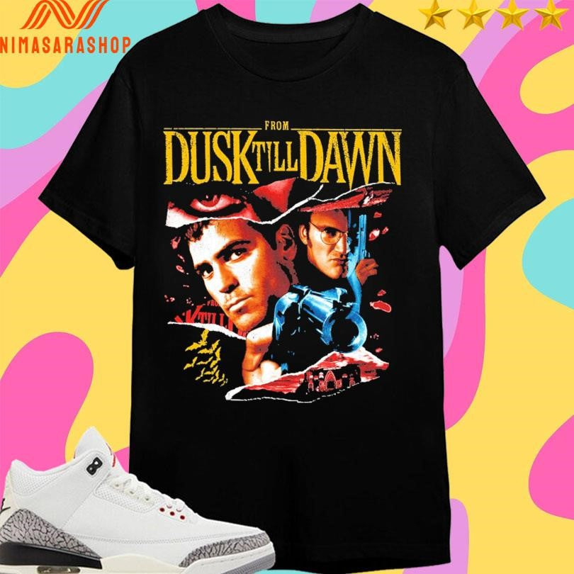 From Dusk Till Dawn Retro Horror - Adult & Kids T-Shirts, Sweatshirts & Hoodies apparel design preview 1