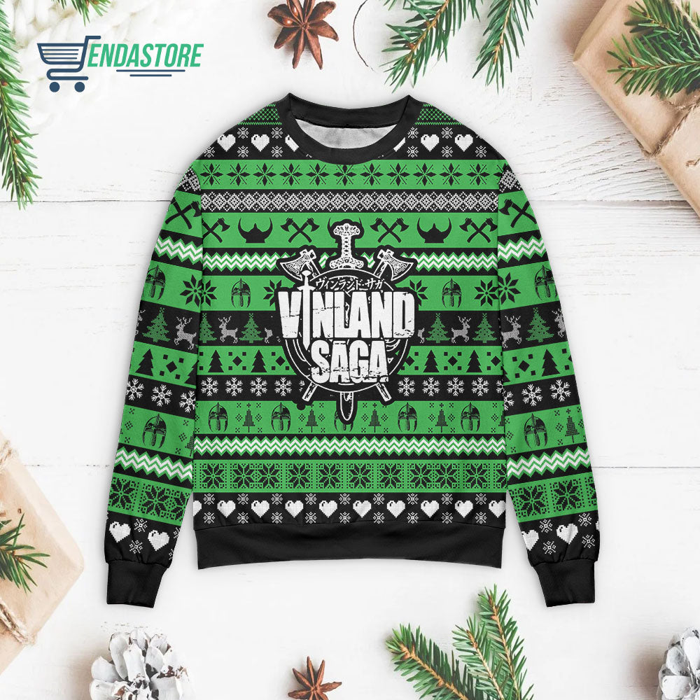 Viking Ship Vinland Saga 3D Christmas Sweater - Holiday Gift product image 3