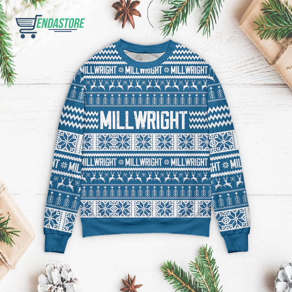 Millwright 3D Christmas Sweater - Holiday Gift product image 3