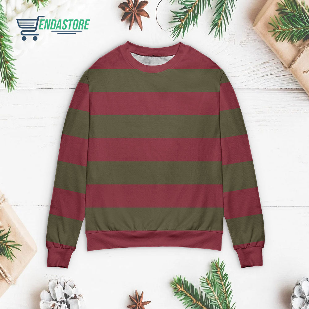 Freddy Krueger 3D Christmas Sweater - Holiday Gift product image 3