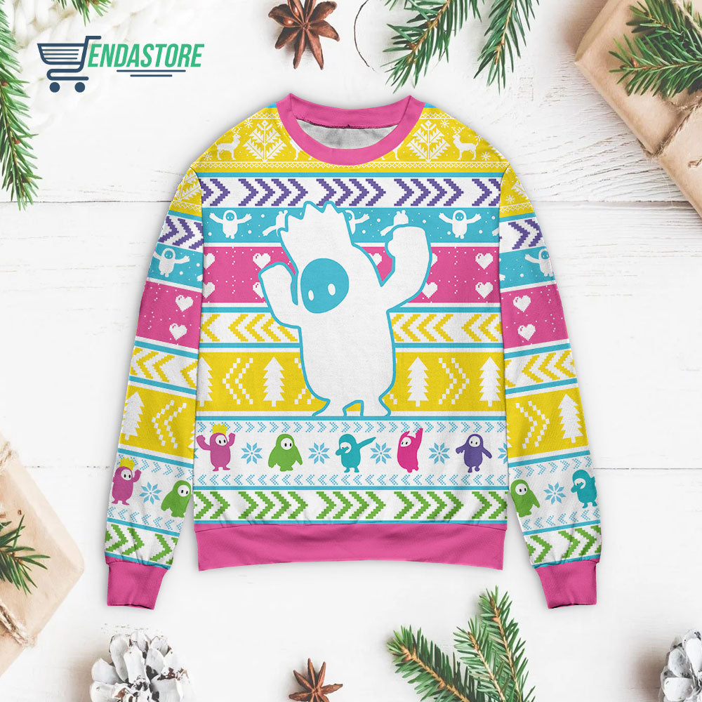 Fall guys 3D Christmas Sweater - Holiday Gift product image 3