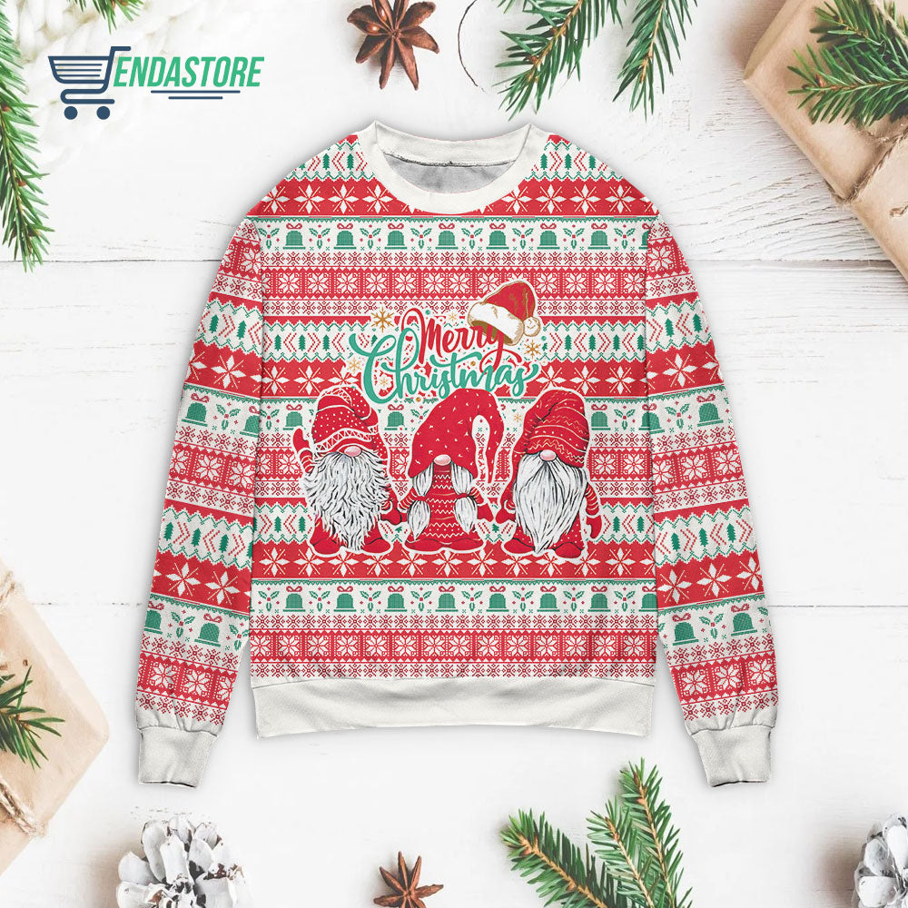 Gromes let it snow 3D Christmas Sweater - Holiday Gift product image 3
